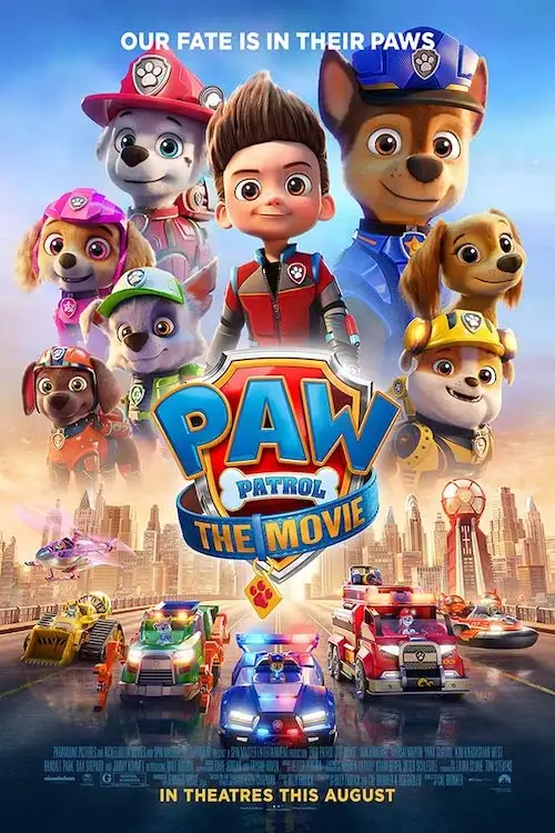 paw patrol the movie 2021